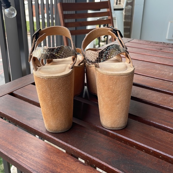 Kork-Ease/ Anthropologie Platform sandal size 7.5 - Picture 4 of 5